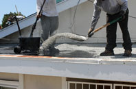 White Stake flat roofing repair